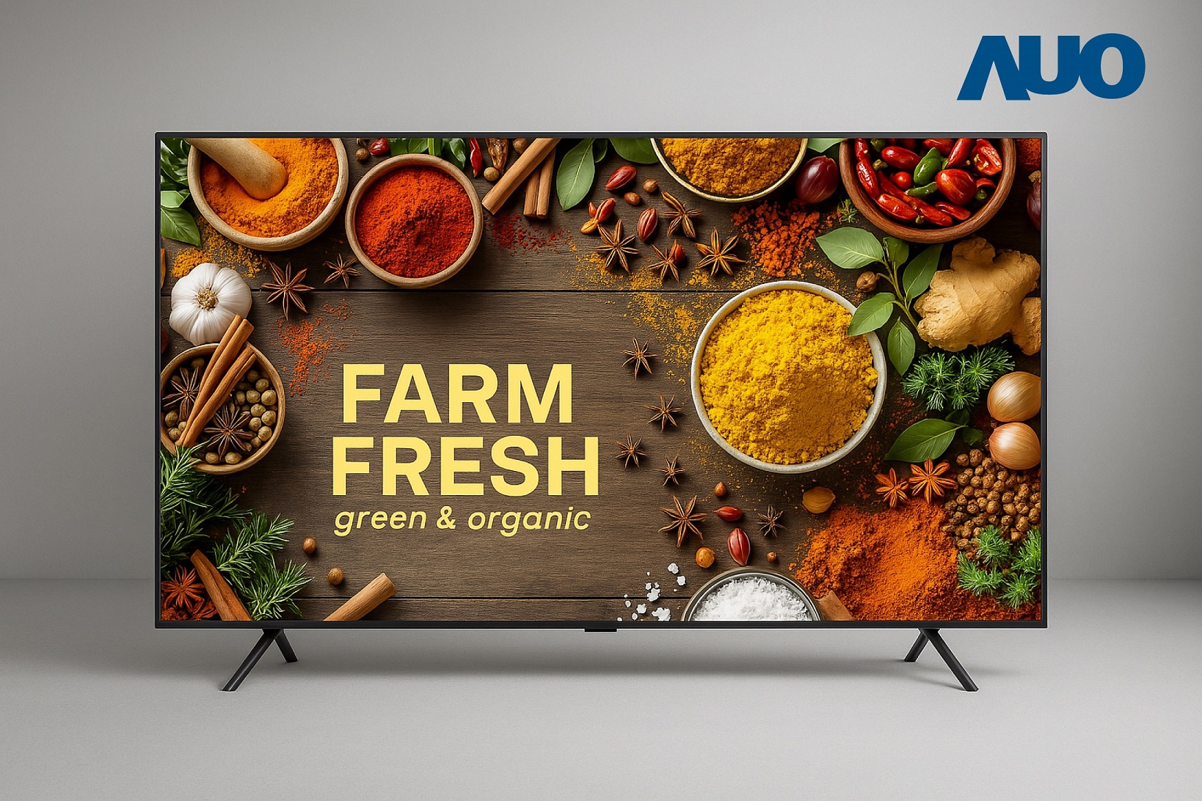 友達研發全球首台大尺寸高解析度節能、廣色域的65吋8K FSC色序型顯示器，採用新型液晶材料，融合超高頻刷新率、主動式RGB LED背光技術和AI優化的色分離演算法，實現低色分離和卓越的色域表現