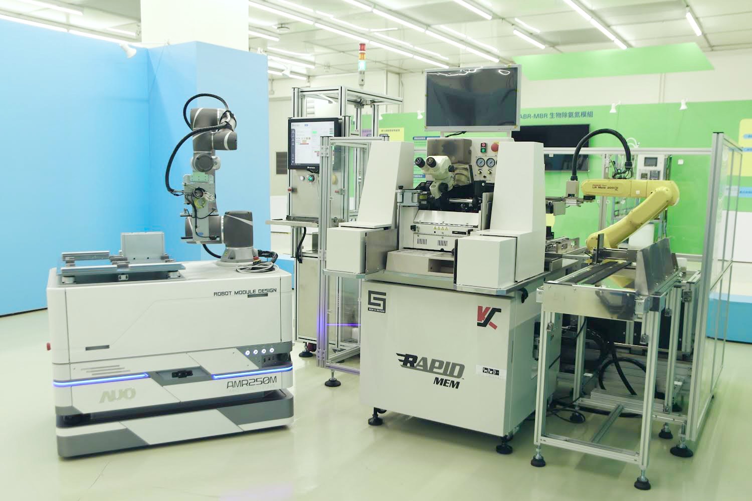 友達數位攜手半導體設備大廠K&S及夥伴樂宇精密，針對半導體封裝場域痛點，提供iAMHS一站式解決方案，創造產能提升至少10%的效益